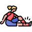 Sports injury management icon