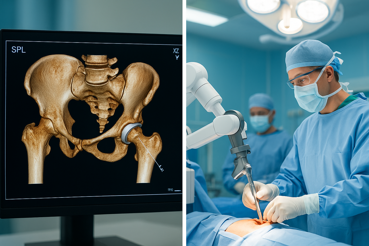 Robotic-Assisted Total Hip Replacement Surgery